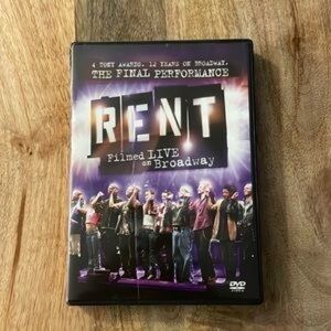 Rent: Filmed Live on Broadway DVD